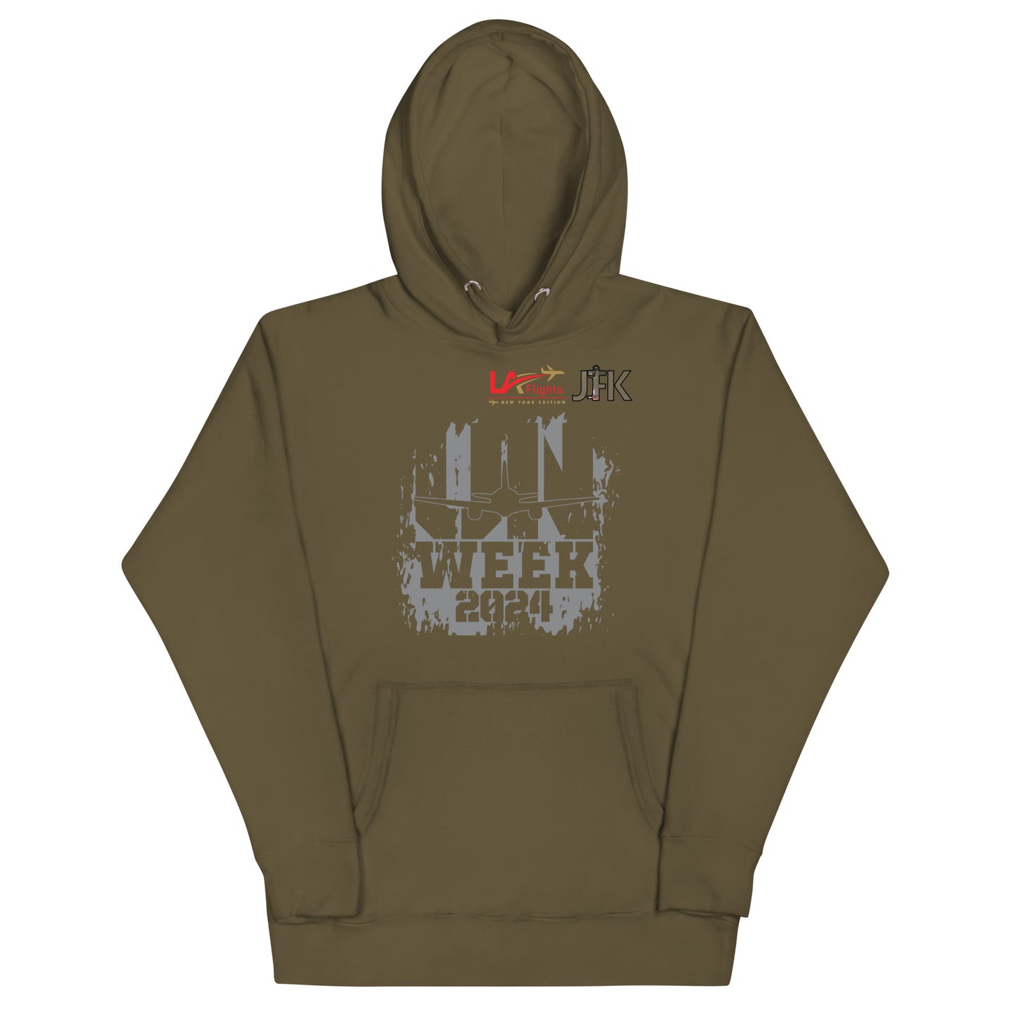 Unisex Hoodie UN Week 2024 Design 1 (Front and Back)