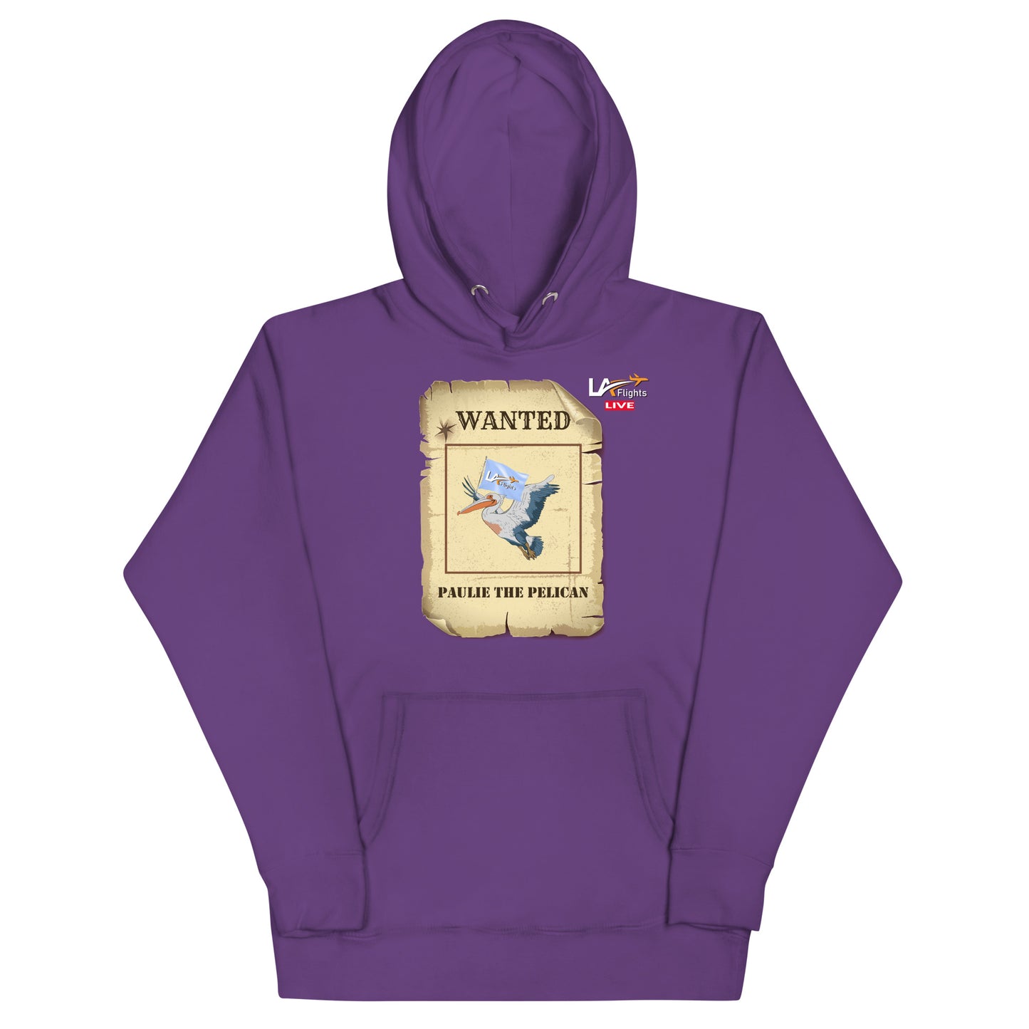 Unisex Hoodie Paulie The Pelican