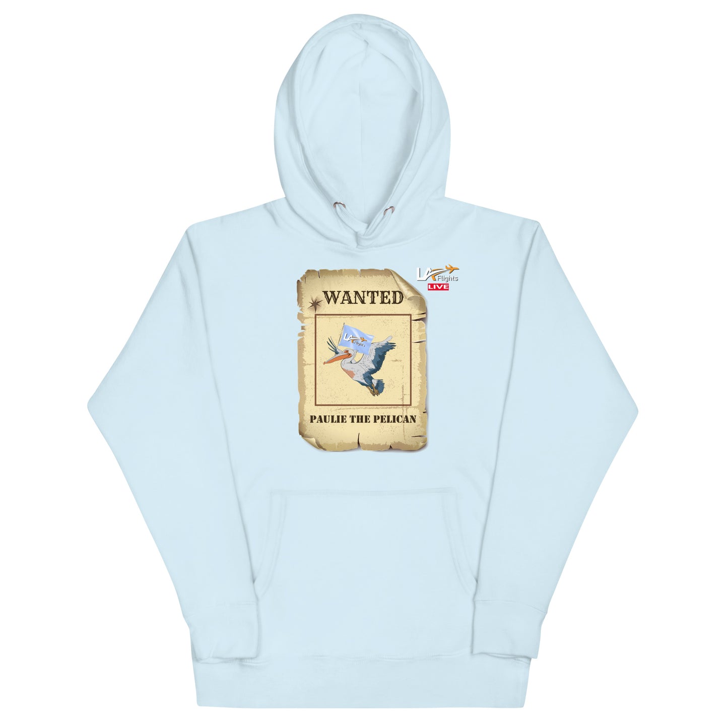 Unisex Hoodie Paulie The Pelican