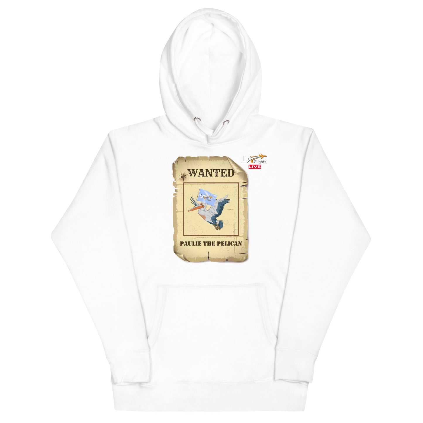 Unisex Hoodie Paulie The Pelican