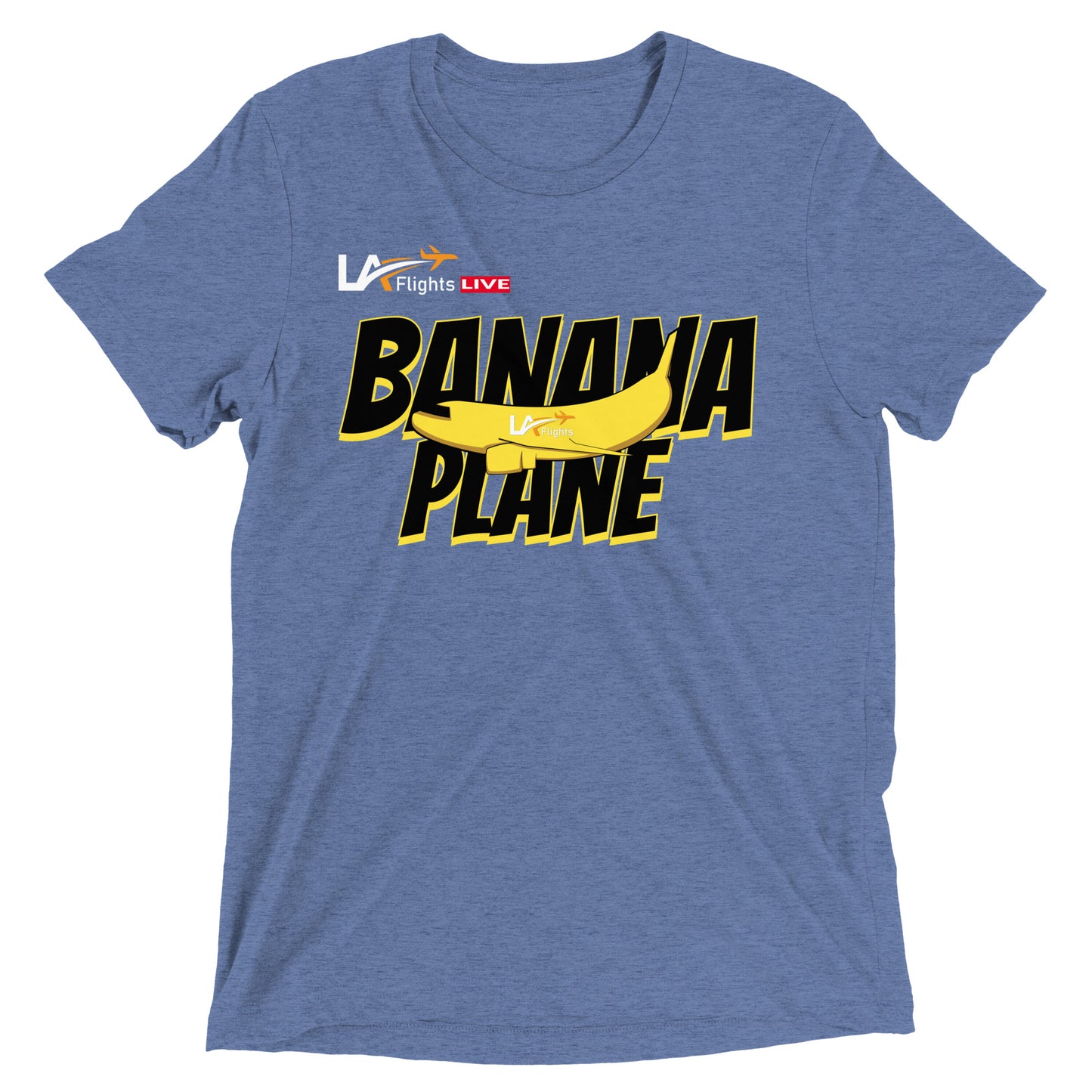 Unisex Short sleeve t-shirt Banana Plane