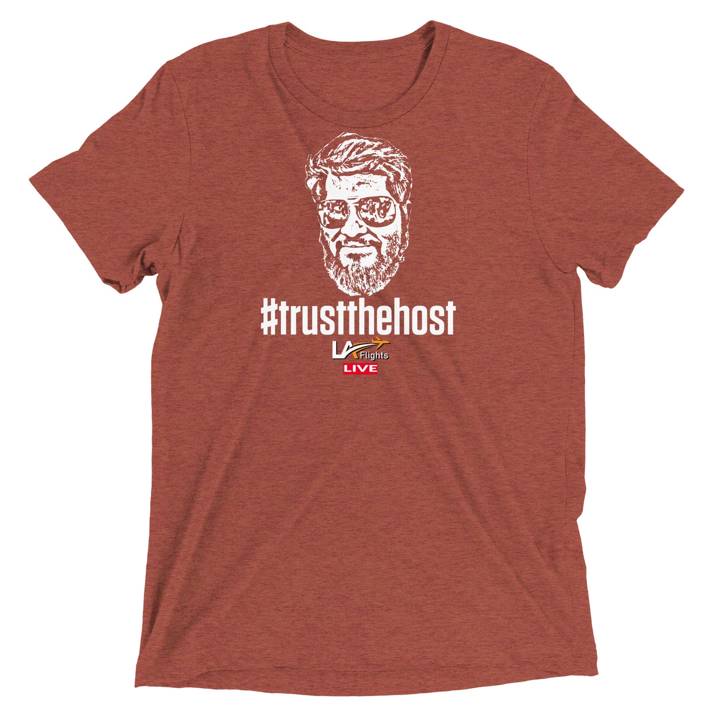 Unisex Short sleeve t-shirt #trustthehost