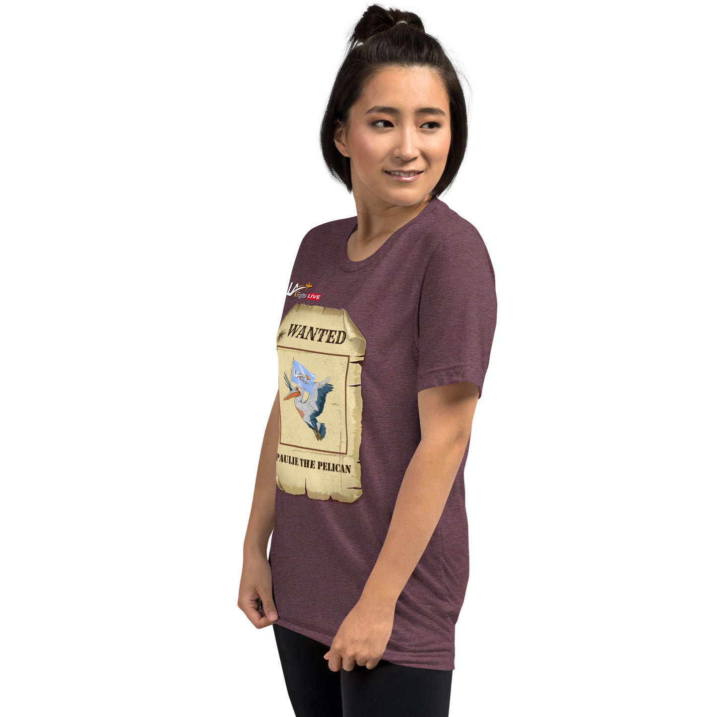 Unisex Short sleeve t-shirt Paulie The Pelican