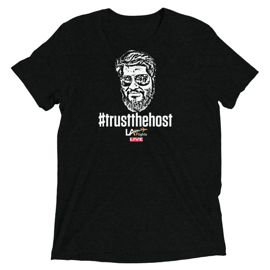 Unisex Short sleeve t-shirt #trustthehost