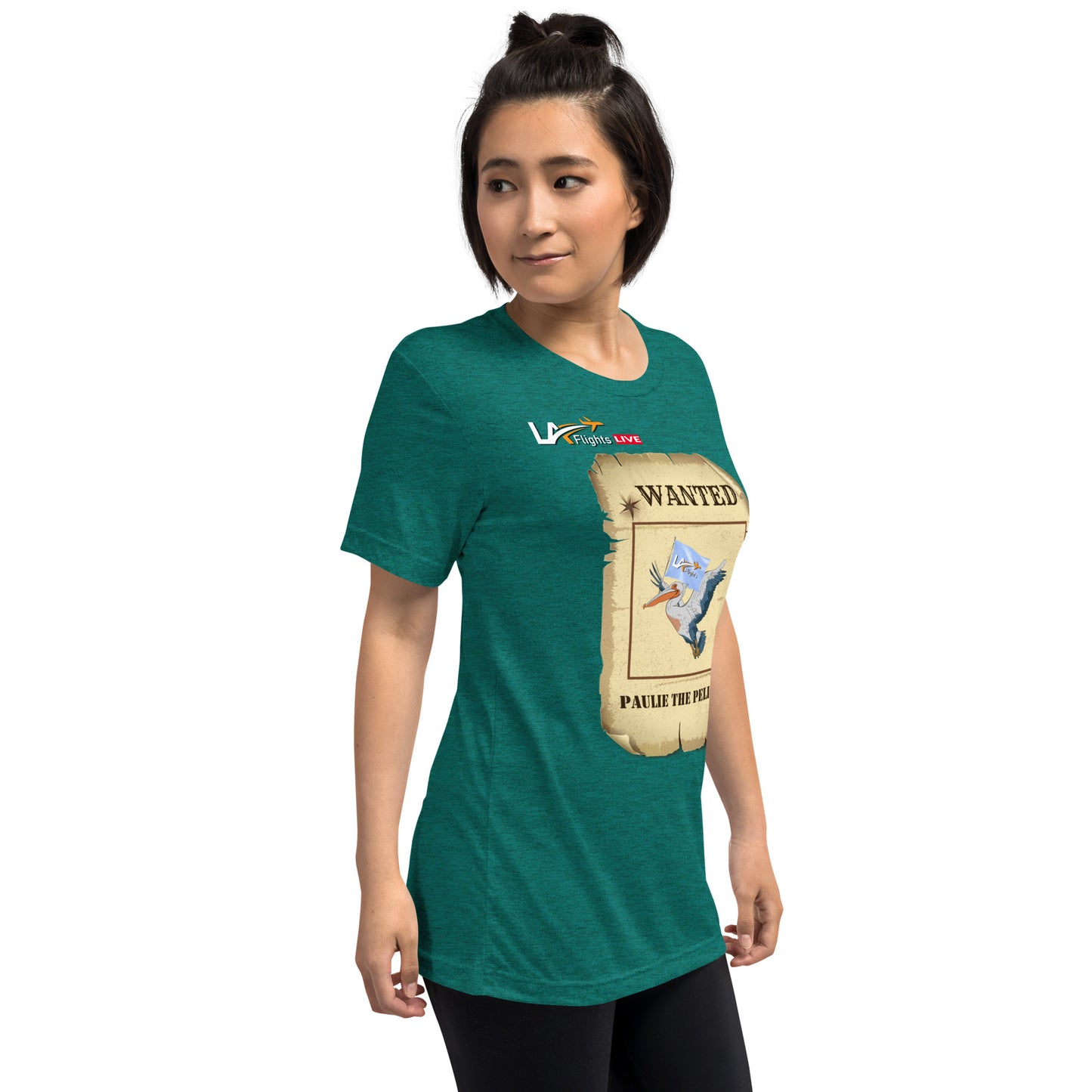 Unisex Short sleeve t-shirt Paulie The Pelican