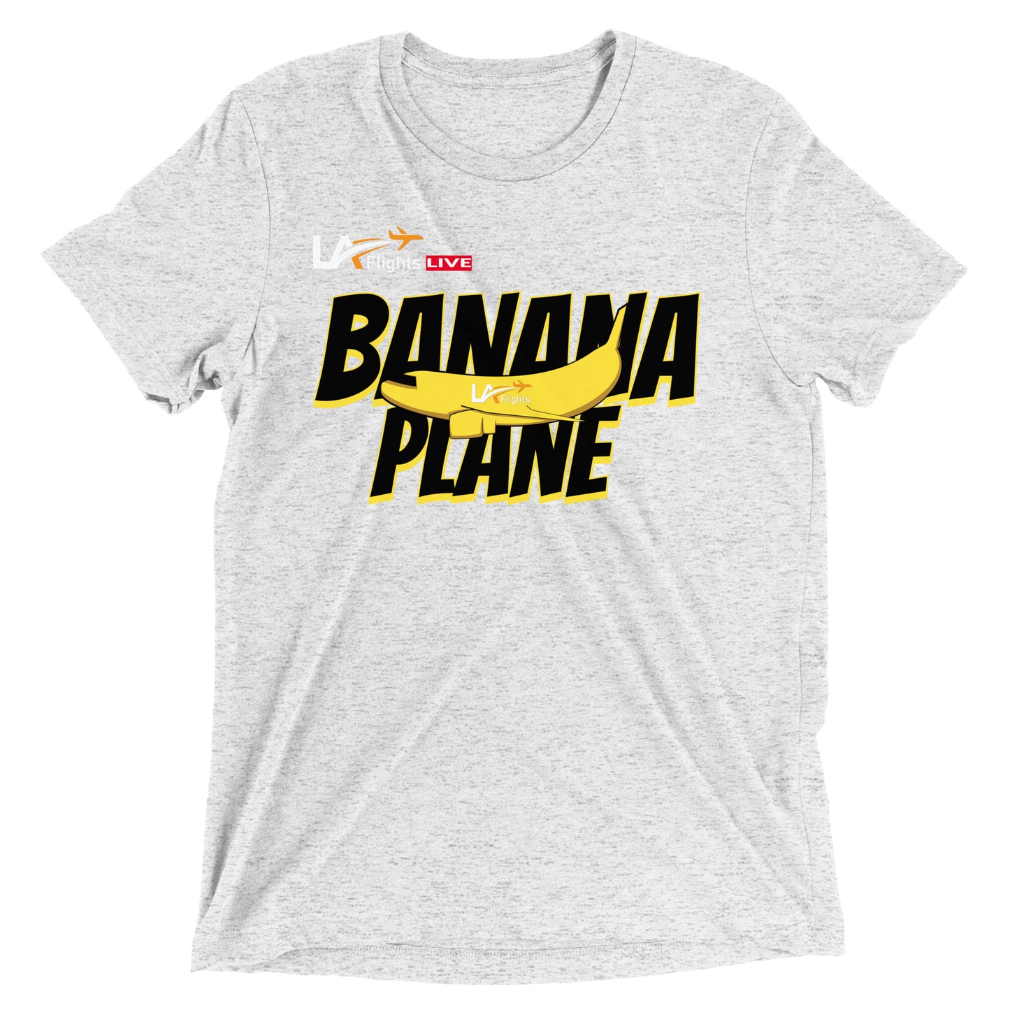 Unisex Short sleeve t-shirt Banana Plane