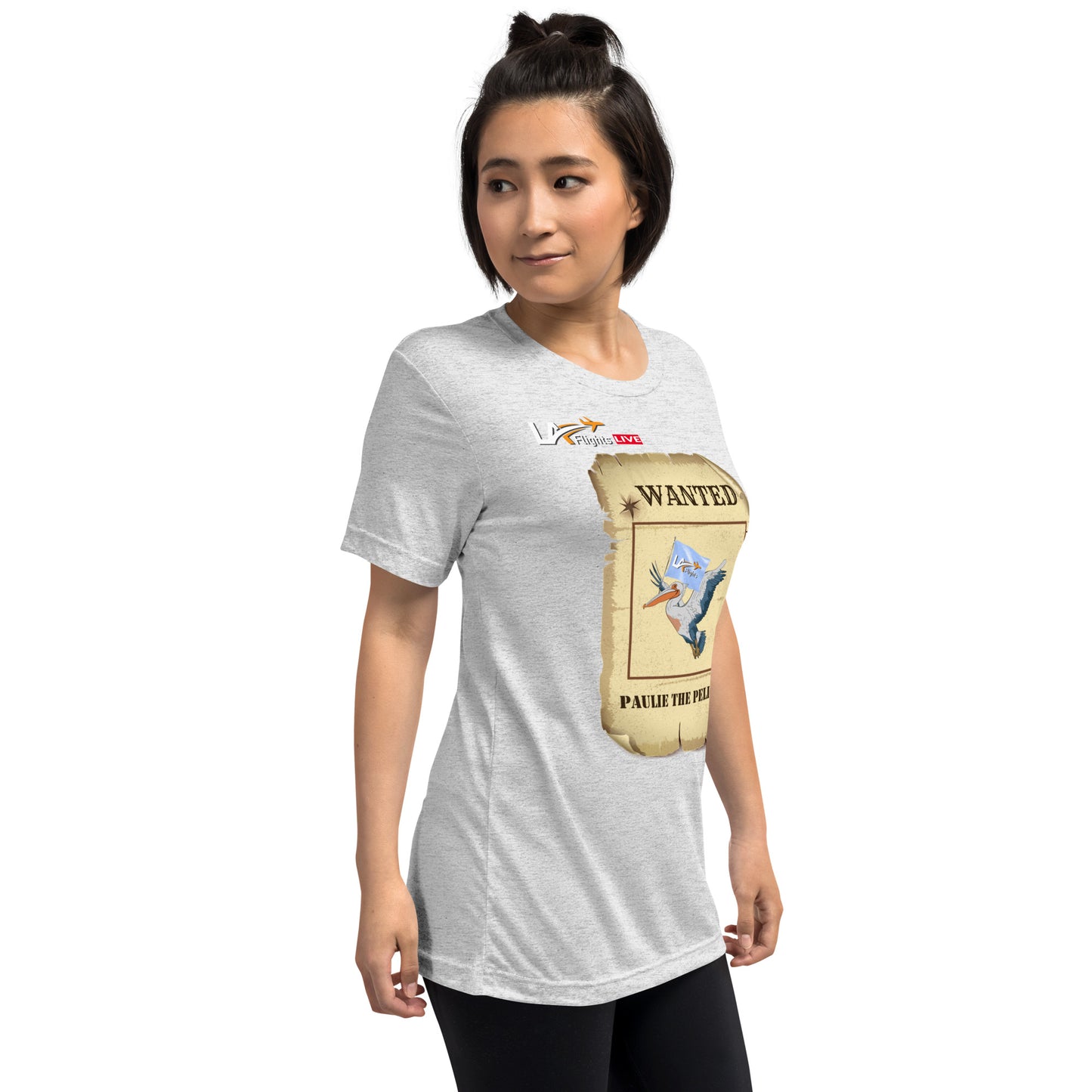 Unisex Short sleeve t-shirt Paulie The Pelican