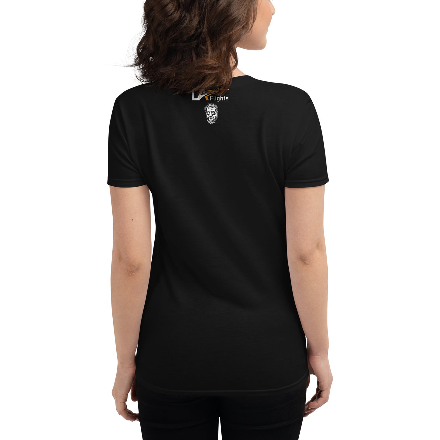 Women's short sleeve t-shirt #trustthehost