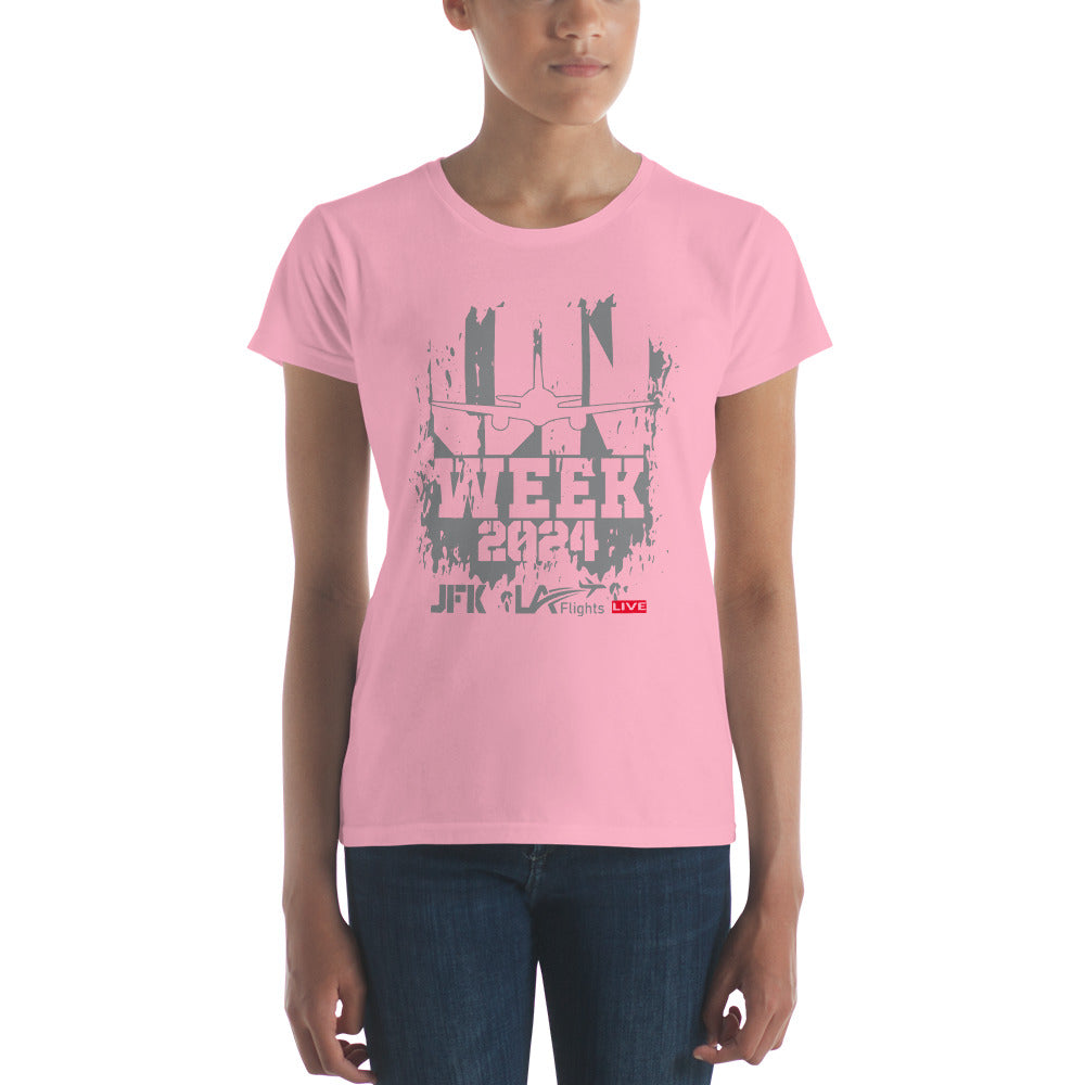 Women's short sleeve t-shirt UN Week 2024 (Design 1)