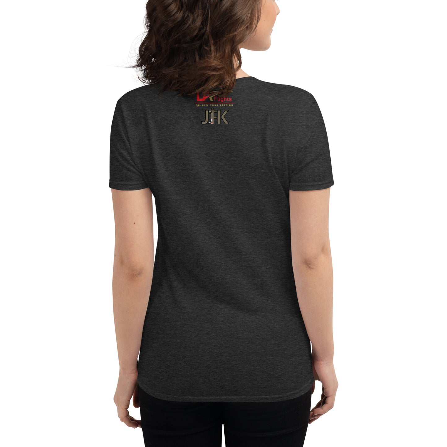 Women's short sleeve t-shirt UN Week 2024 (Design 2 White Letters)