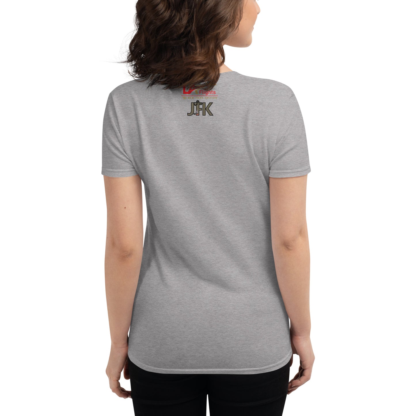 Women's short sleeve t-shirt UN Week 2024 (Design 2 White Letters)