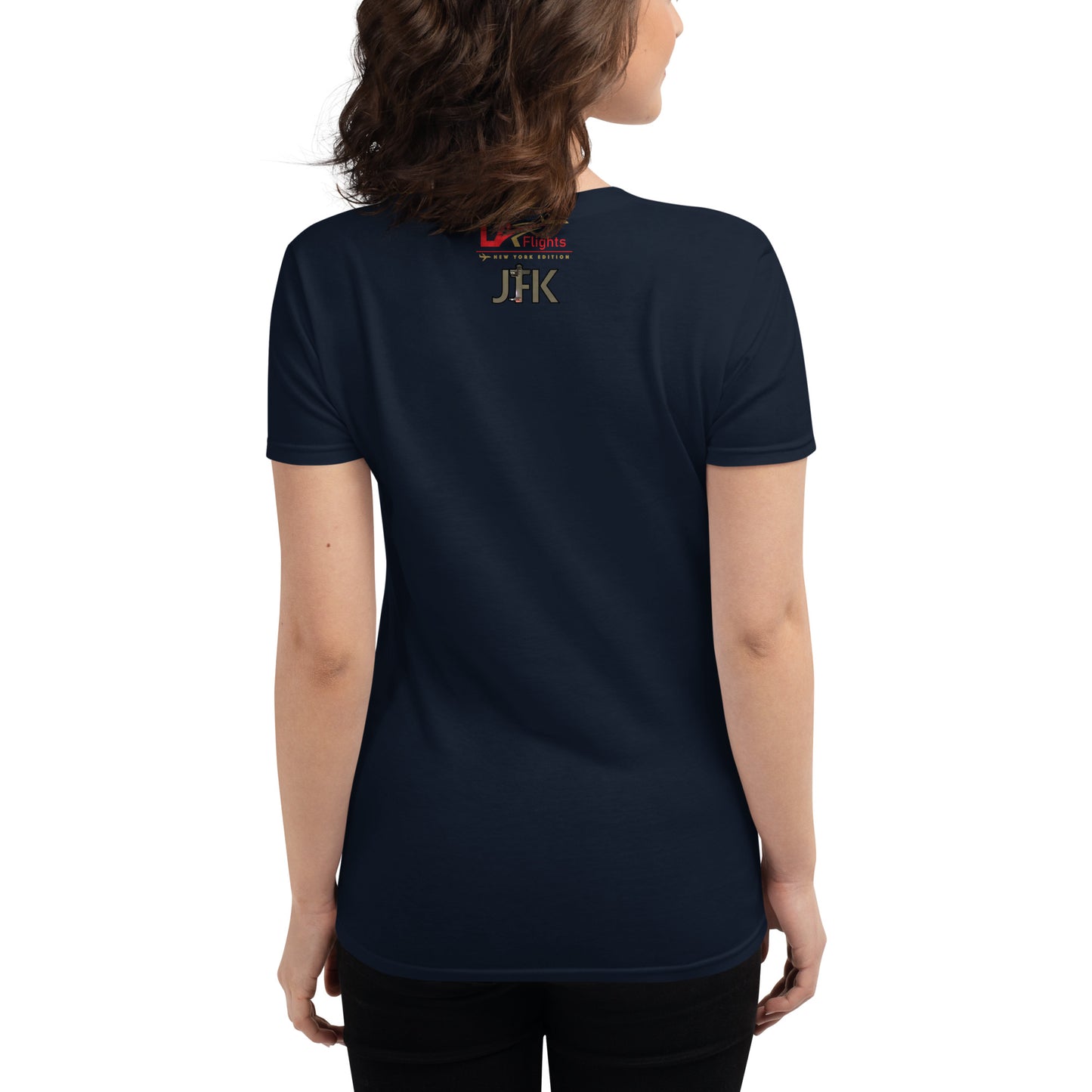 Women's short sleeve t-shirt UN Week 2024 (Design 2 White Letters)