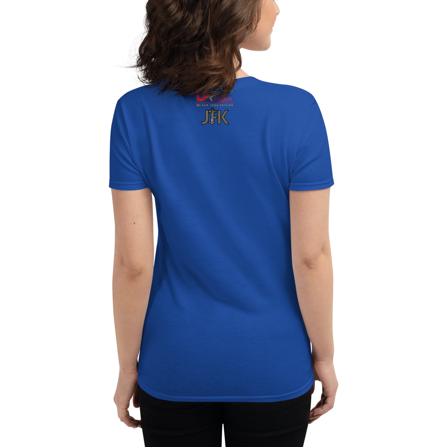 Women's short sleeve t-shirt UN Week 2024 (Design 2 White Letters)