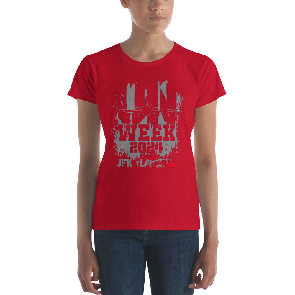 Women's short sleeve t-shirt UN Week 2024 (Design 1)