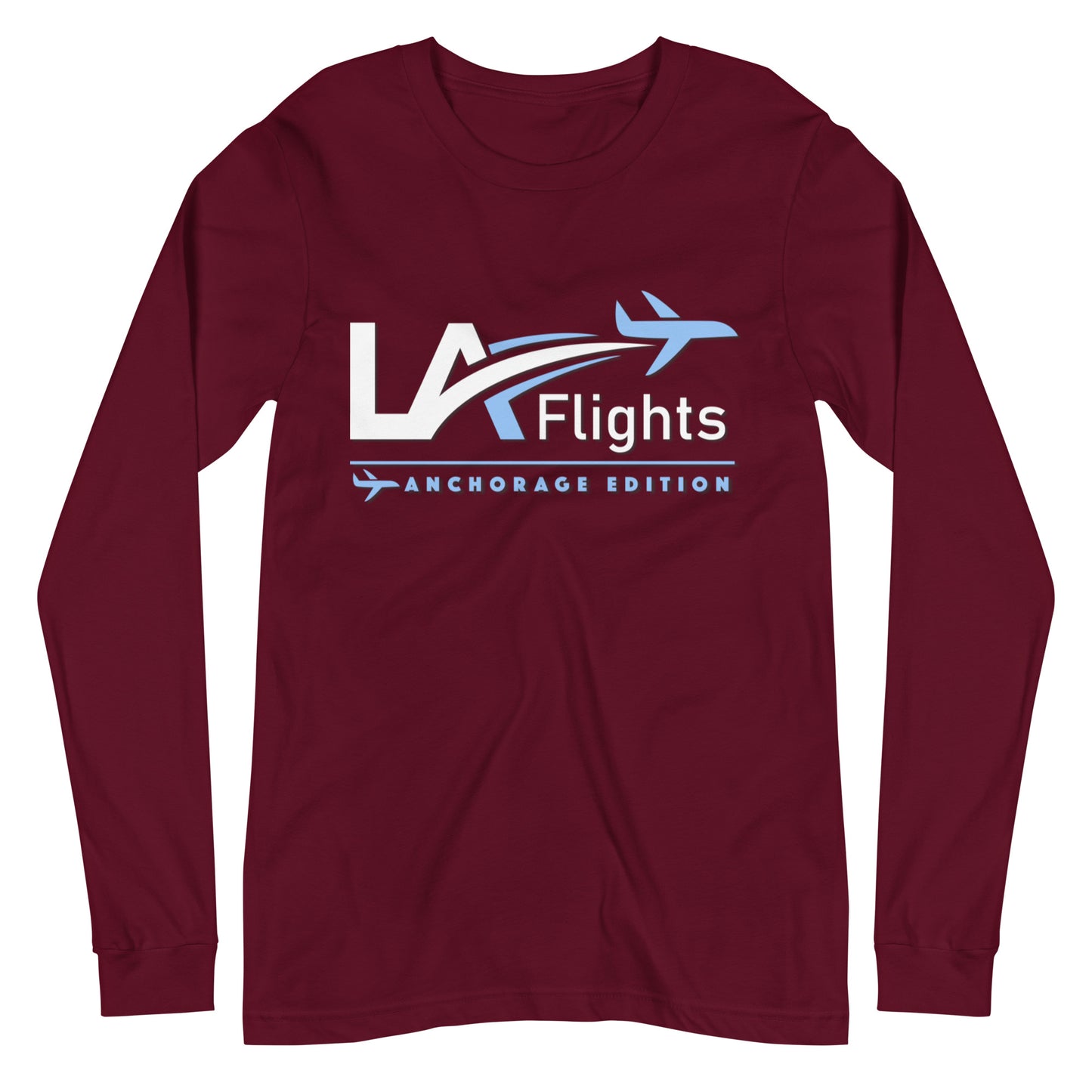 Unisex LA Flights Anchorage Edition Long Sleeve Shirt