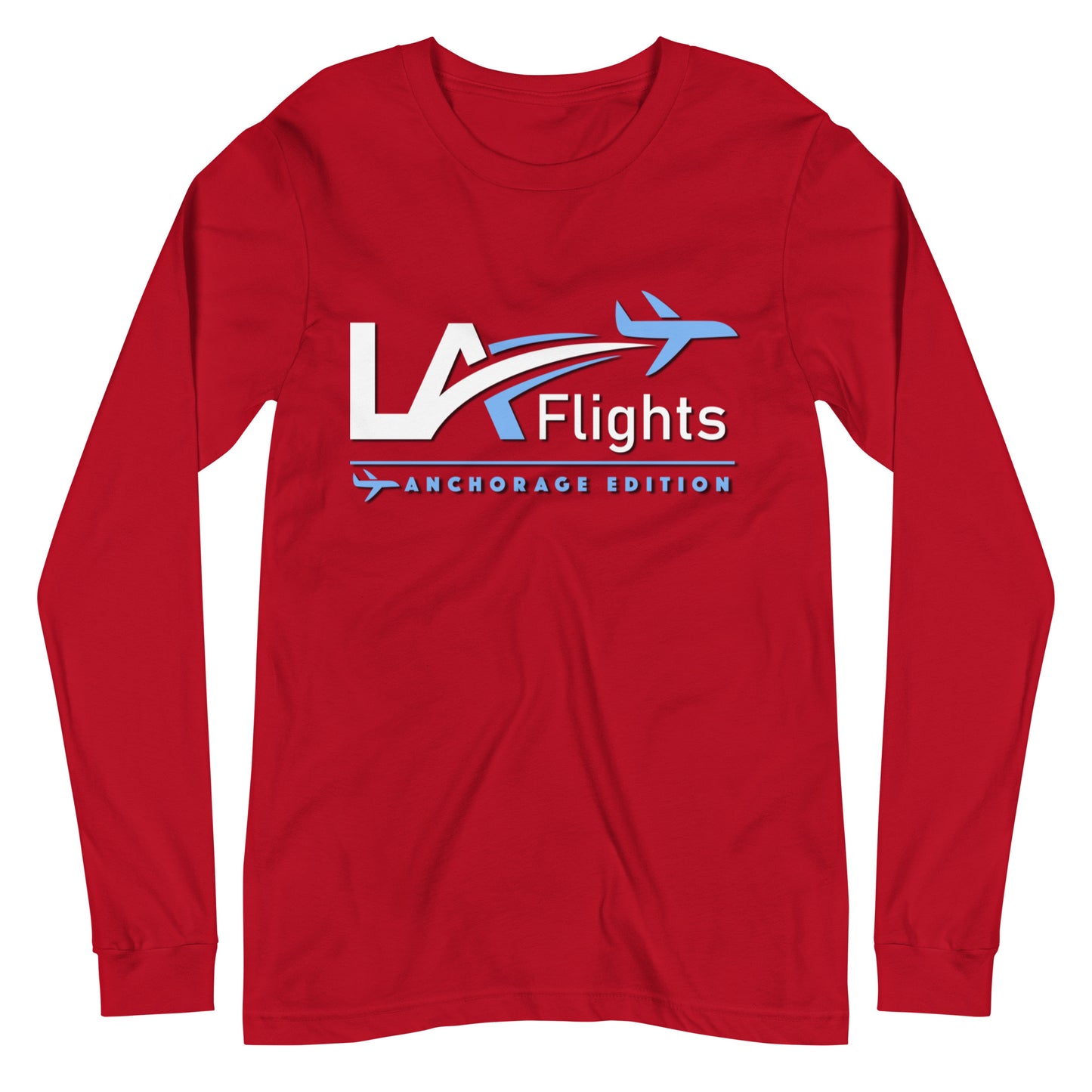 Unisex LA Flights Anchorage Edition Long Sleeve Shirt